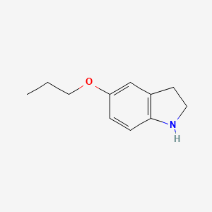 5-propoxy-2,3-dihydro-1H-indole