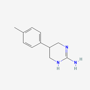 5-(4-Methylphenyl)-1,4,5,6-tetrahydropyrimidin-2-amine