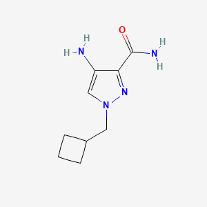 4-Amino-1-(cyclobutylmethyl)-1H-pyrazole-3-carboxamide