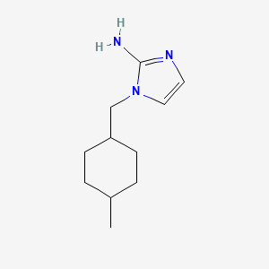 1-[(4-methylcyclohexyl)methyl]-1H-imidazol-2-amine