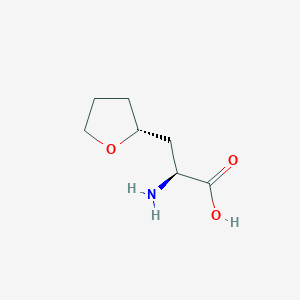 (2S)-2-Amino-3-[(2R)-oxolan-2-YL]propanoic acid