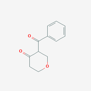 3-Benzoyloxan-4-one