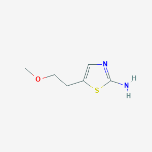 5-(2-Methoxyethyl)-1,3-thiazol-2-amine