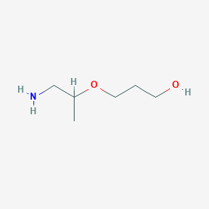 molecular formula C6H15NO2 B13074421 3-[(1-Aminopropan-2-YL)oxy]propan-1-OL 