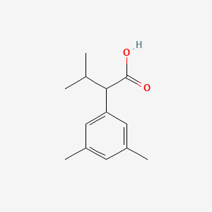 2-(3,5-Dimethylphenyl)-3-methylbutanoic acid