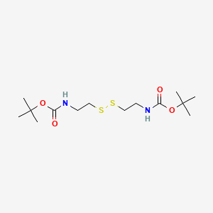 molecular formula C14H28N2O4S2 B1307455 二-Boc-胱胺 CAS No. 67385-10-8