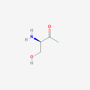 molecular formula C4H9NO2 B13074554 (R)-3-Amino-4-hydroxybutan-2-one 