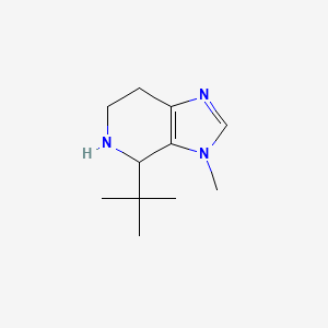 4-Tert-butyl-3-methyl-3H,4H,5H,6H,7H-imidazo[4,5-C]pyridine