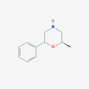 (2S)-2-methyl-6-phenylmorpholine