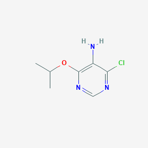 4-Chloro-6-(propan-2-yloxy)pyrimidin-5-amine