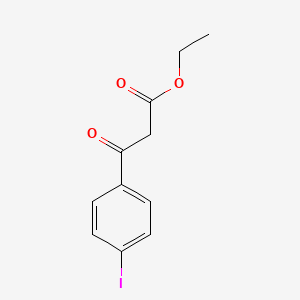 molecular formula C11H11IO3 B1307461 Ethyl 3-(4-iodophenyl)-3-oxopropanoate CAS No. 63131-30-6