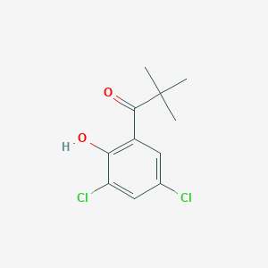 1-(3,5-Dichloro-2-hydroxyphenyl)-2,2-dimethylpropan-1-one