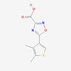 5-(4,5-Dimethylthiophen-3-yl)-1,2,4-oxadiazole-3-carboxylic acid