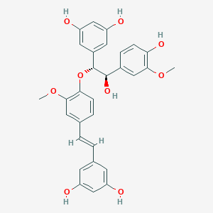 molecular formula C30H28O9 B13074719 GnemontaninA 