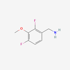 molecular formula C8H9F2NO B1307481 2,4-Difluoro-3-methoxybenzylamine CAS No. 717094-51-4