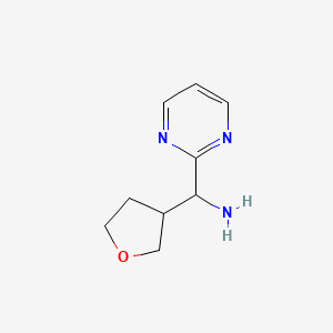 Oxolan-3-yl(pyrimidin-2-yl)methanamine