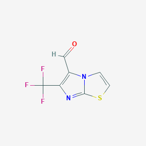 6-(Trifluoromethyl)imidazo[2,1-b]thiazole-5-carbaldehyde
