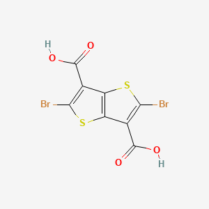 2,5-Dibromothieno[3,2-b]thiophene-3,6-dicarboxylic acid