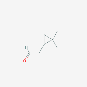 Cyclopropaneacetaldehyde, 2,2-dimethyl-