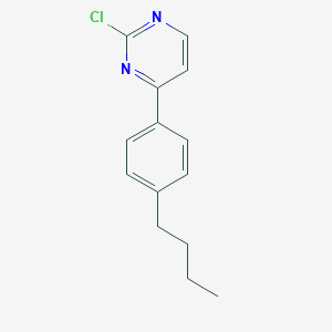 4-(4-Butylphenyl)-2-chloropyrimidine