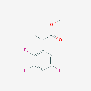 molecular formula C10H9F3O2 B13075340 Methyl 2-(2,3,5-trifluorophenyl)propanoate 