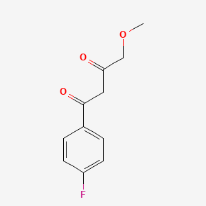 1-(4-Fluorophenyl)-4-methoxybutane-1,3-dione