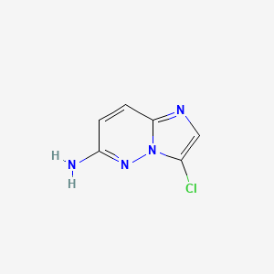 3-Chloroimidazo[1,2-b]pyridazin-6-amine