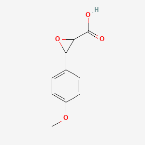 molecular formula C10H10O4 B1307540 3-(4-methoxyphenyl)oxirane-2-carboxylic Acid CAS No. 90278-52-7