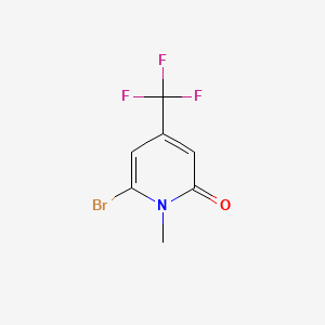 6-Bromo-1-methyl-4-(trifluoromethyl)pyridin-2(1H)-one