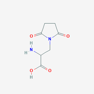 2-Amino-3-(2,5-dioxopyrrolidin-1-yl)propanoic acid