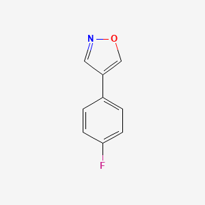 4-(4-Fluorophenyl)isoxazole