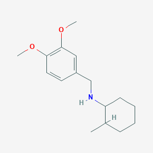 N-[(3,4-dimethoxyphenyl)methyl]-2-methylcyclohexan-1-amine