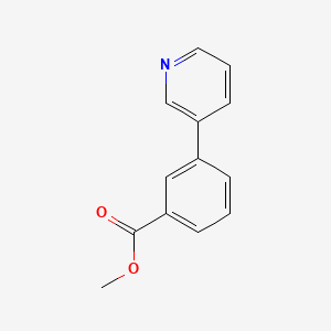 molecular formula C13H11NO2 B1307578 3-(3-吡啶基)苯甲酸甲酯 CAS No. 79601-27-7