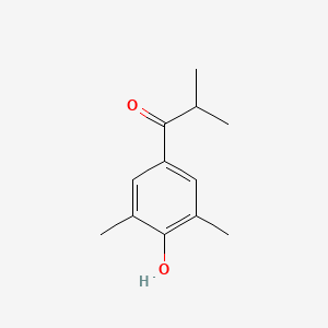 1-(4-Hydroxy-3,5-dimethylphenyl)-2-methylpropan-1-one