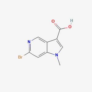 6-Bromo-1-methyl-1H-pyrrolo[3,2-c]pyridine-3-carboxylicacid