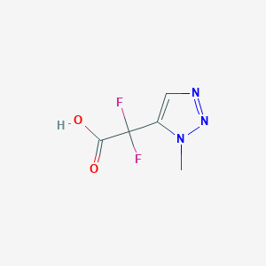 2,2-Difluoro-2-(1-methyl-1H-1,2,3-triazol-5-yl)acetic acid