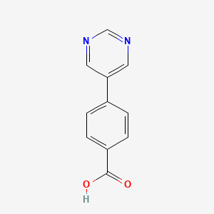 4-(Pyrimidin-5-yl)benzoic acid