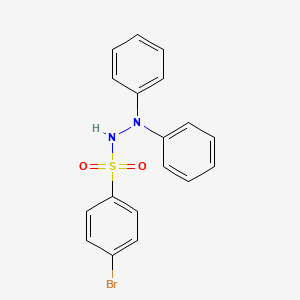 4-bromo-N',N'-diphenylbenzenesulfonohydrazide