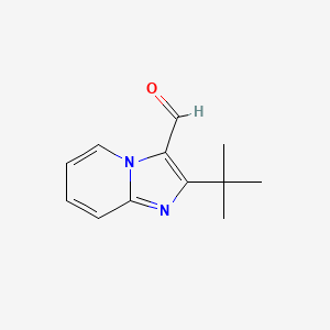 2-tert-Butylimidazo[1,2-a]pyridine-3-carbaldehyde