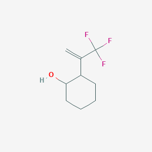 2-(3,3,3-Trifluoroprop-1-en-2-yl)cyclohexan-1-ol