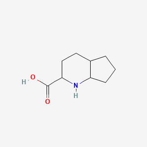 Octahydro-1H-cyclopenta[B]pyridine-2-carboxylic acid