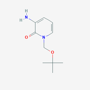 3-Amino-1-[(tert-butoxy)methyl]-1,2-dihydropyridin-2-one