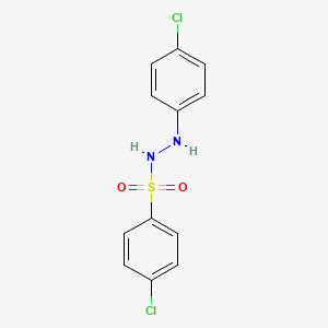 4-chloro-N'-(4-chlorophenyl)benzenesulfonohydrazide