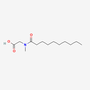 molecular formula C13H25NO3 B1307634 Caproyl sarcosine CAS No. 2671-91-2