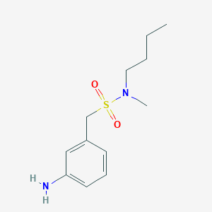 1-(3-aminophenyl)-N-butyl-N-methylmethanesulfonamide