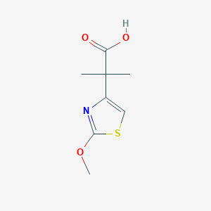 2-(2-Methoxy-1,3-thiazol-4-yl)-2-methylpropanoic acid