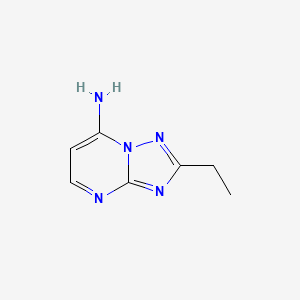 2-Ethyl-[1,2,4]triazolo[1,5-a]pyrimidin-7-amine