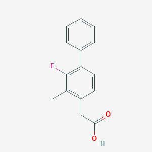 2-(2-Fluoro-3-methyl-[1,1'-biphenyl]-4-yl)acetic acid