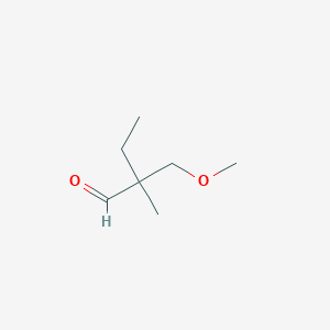 2-(Methoxymethyl)-2-methylbutanal