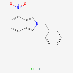 2-Benzyl-4-nitroisoindolinehydrochloride